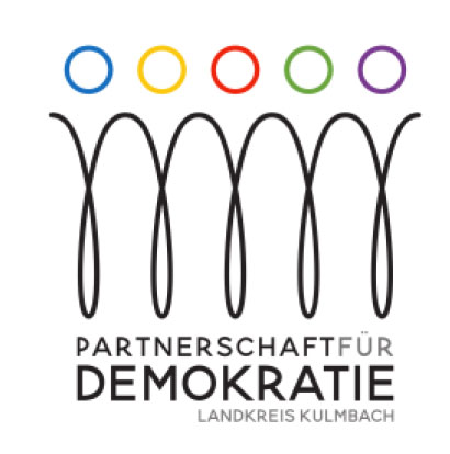 Logo der Partnerschaft für Demokratie Landkreis Kulmbach