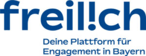 Logo freil!ch - Deine Plattform für Engagement in Bayern